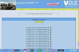 vaz.at Newsletter