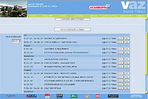 vaz.at Programm